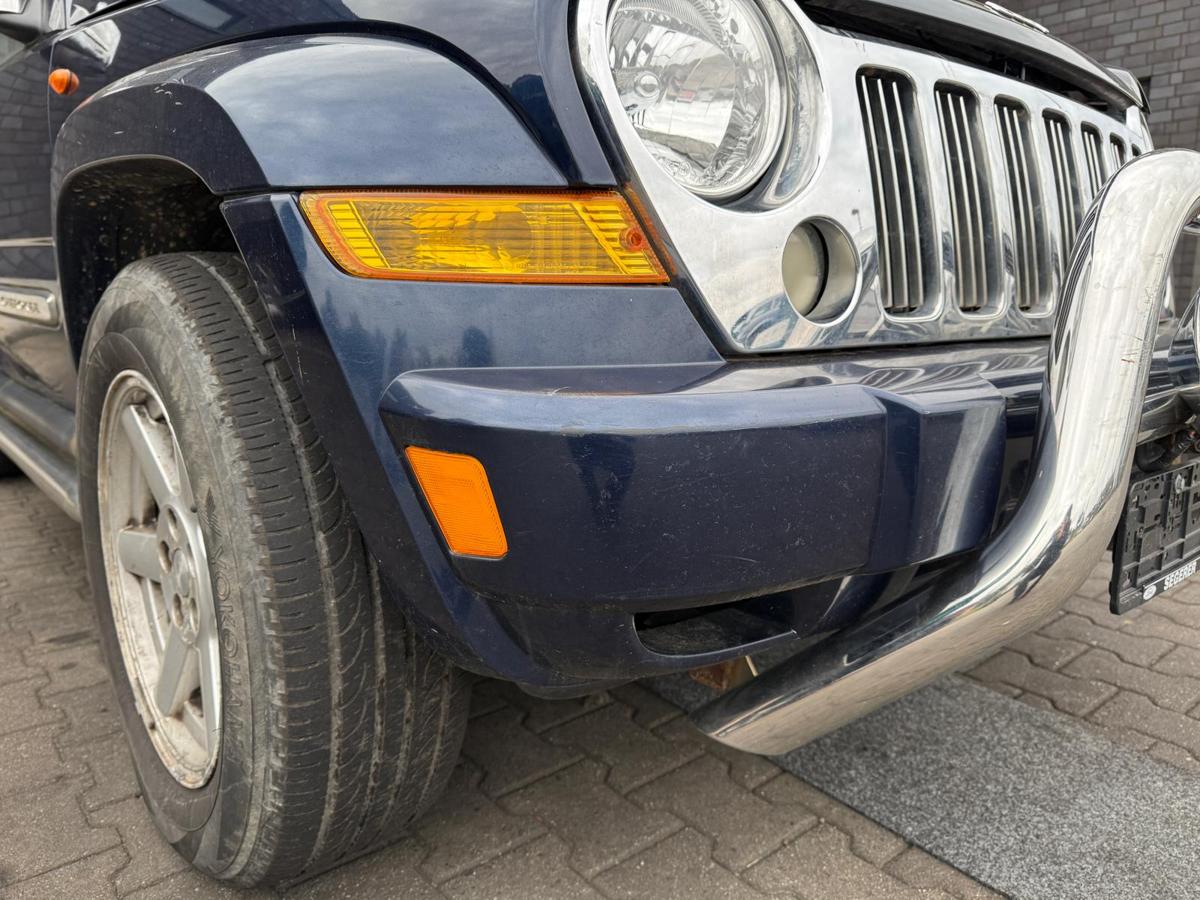 Jeep Cherokee KJ original Stoßstange Stoßfänger vorn PB8 Midnight Blue BJ06